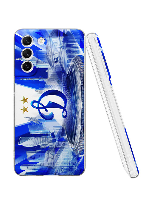 Силиконовый чехол для Samsung Galaxy S21 FE "Динамо: ВТБ Арена"