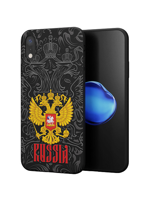 Силиконовый чехол для Apple iPhone Xr "Россия"