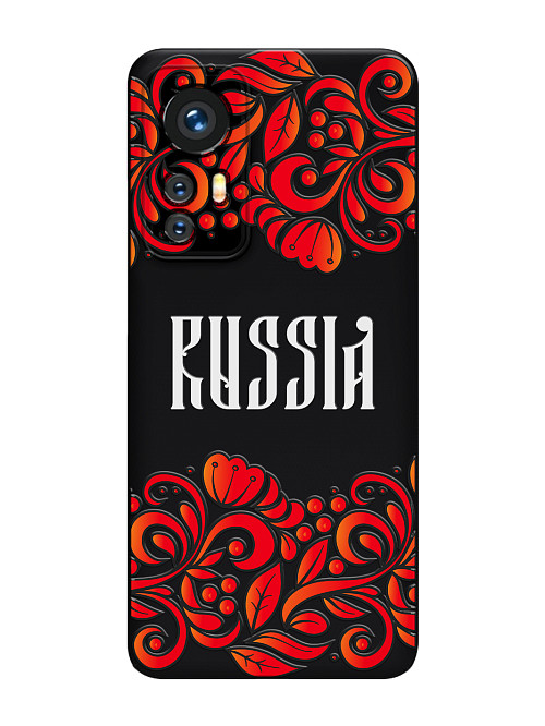 Силиконовый чехол для Xiaomi 12 Pro Русский стиль