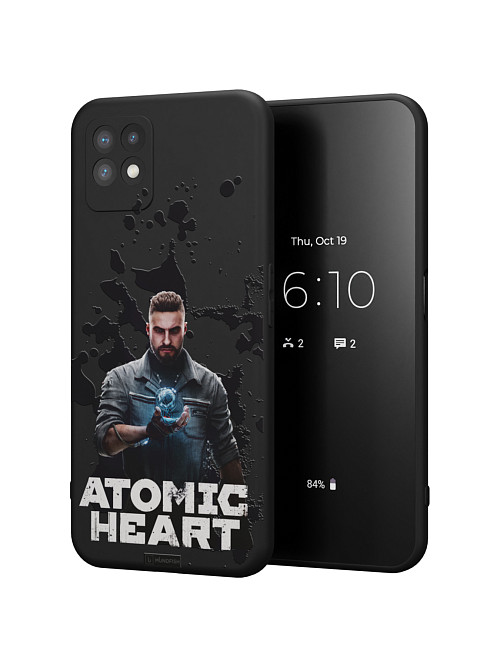 Силиконовый чехол для realme Narzo 50/realme 8i "Atomic Heart: Товарищ Нечаев"