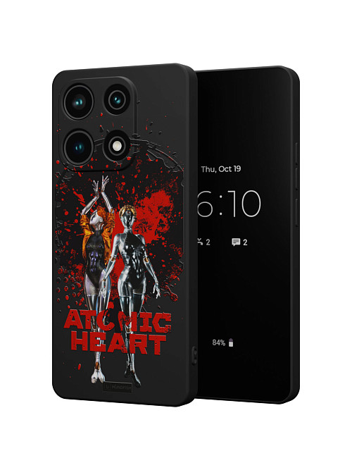 Силиконовый чехол для Xiaomi Redmi Note 13 (4G) "Atomic Heart: Близняшки"