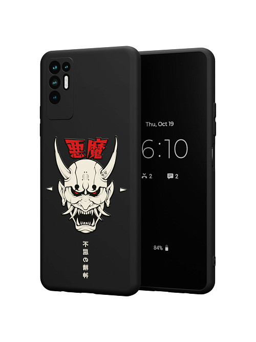 Силиконовый чехол для Tecno Pova 2 "Demon"