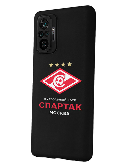 Силиконовый чехол для Xiaomi Redmi Note 10 Pro "ФК Спартак Москва"