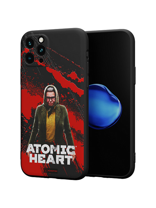 Силиконовый чехол для Apple iPhone 11 Pro "Atomic Heart: Баба Зина"