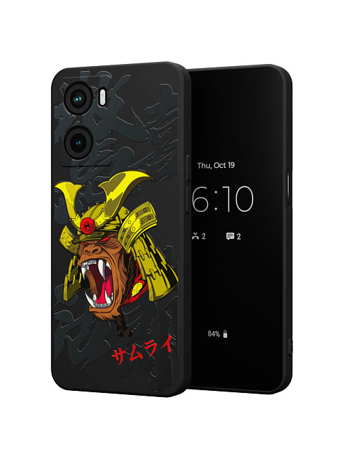 Силиконовый чехол для OPPO A57s "Samurai Kong"