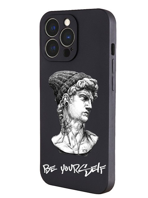 Силиконовый чехол для Apple iPhone 13 Pro Max Be Yourself