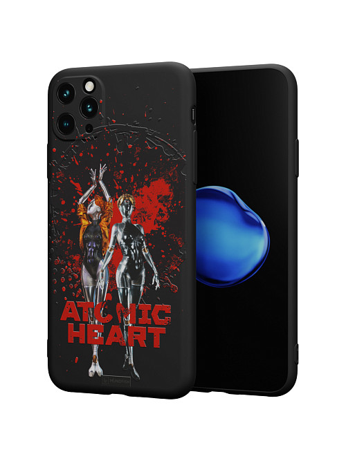 Силиконовый чехол для Apple iPhone 11 Pro Max "Atomic Heart: Близняшки"