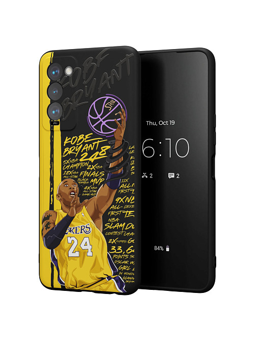 Силиконовый чехол для Tecno Camon 18 "NOVEL: Kobe Bryant"