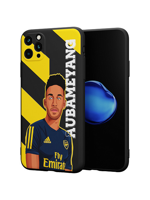 Силиконовый чехол для Apple iPhone 11 Pro Max "NOVEL: Boateng"