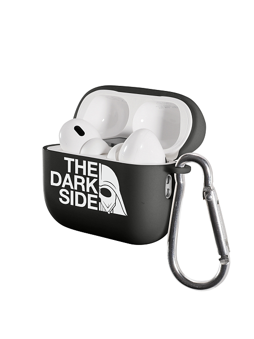 Силиконовый чехол для наушников матовый на AirPods Pro 2 "NOVEL: The Dark Side"