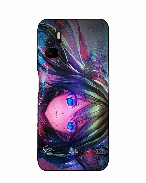 Силиконовый чехол для Poco M3 Pro Hatsune Miku