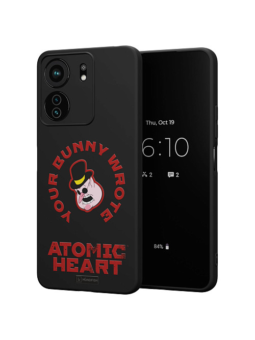 Силиконовый чехол для Xiaomi Redmi 13C "Atomic Heart: Капиталист"