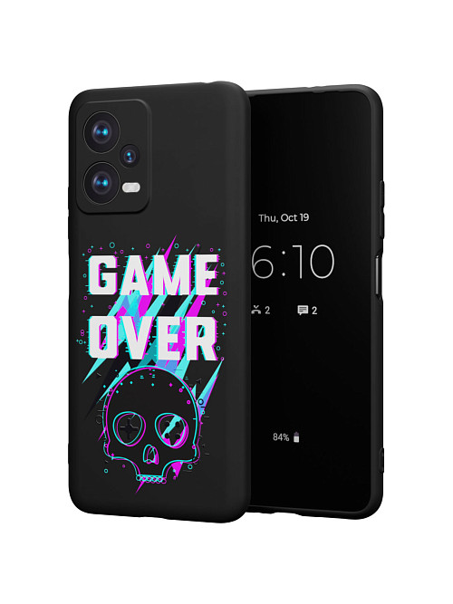 Силиконовый чехол для Poco X5 (5G) "Game over"