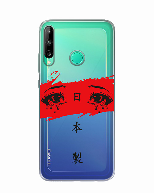 Силиконовый чехол для Honor 9C Грустные глаза аниме