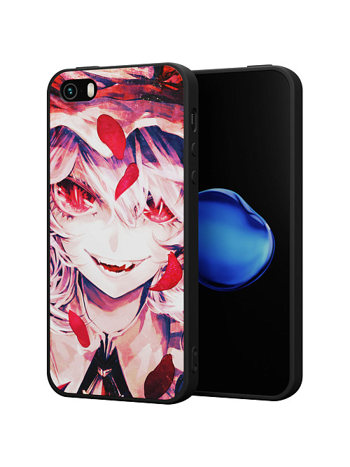 Силиконовый чехол для Apple iPhone 5 "Touhou Project - Remilia Scarlet"