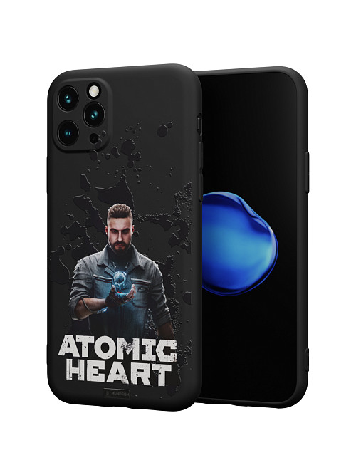 Силиконовый чехол для Apple iPhone 11 Pro "Atomic Heart: Товарищ Нечаев"