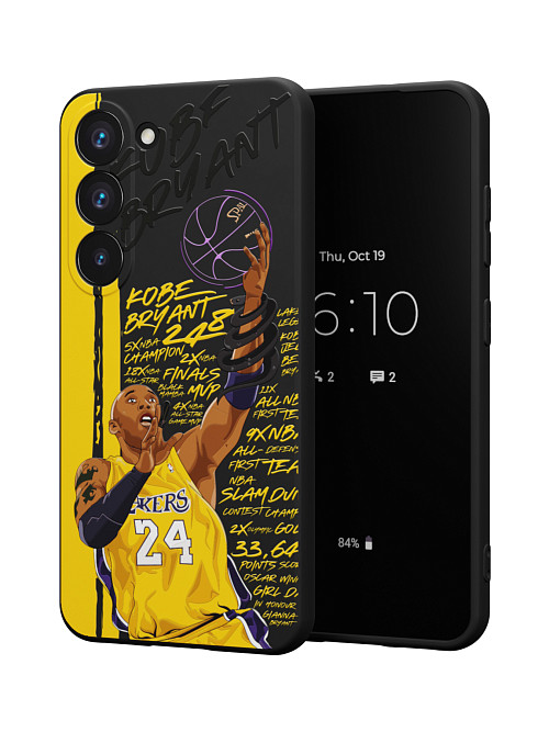 Силиконовый чехол для Samsung Galaxy S23 "NOVEL: Kobe Bryant"