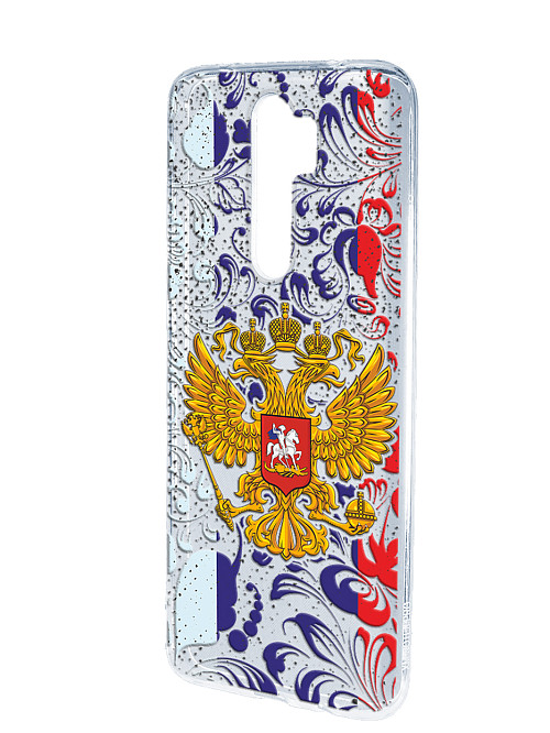Силиконовый чехол для Xiaomi Redmi Note 8 Pro "Герб Российской Федерации"