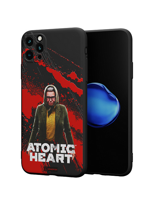 Силиконовый чехол для Apple iPhone 11 Pro Max "Atomic Heart: Баба Зина"