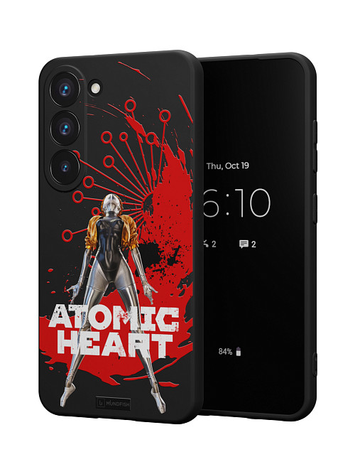 Силиконовый чехол для Samsung Galaxy S23 "Atomic Heart: Правая близняшка"