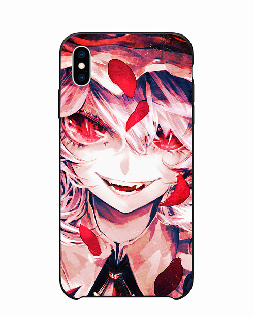 Силиконовый чехол для Apple iPhone Xs Max "Touhou Project - Remilia Scarlet"