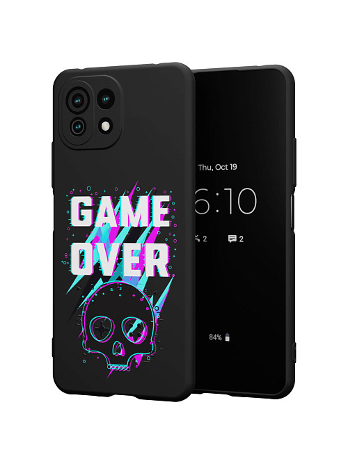 Силиконовый чехол для Xiaomi Mi 11 Lite "Game over"