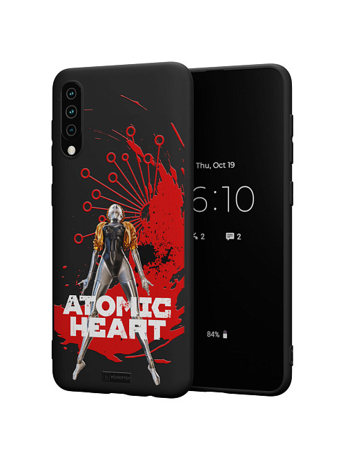 Силиконовый чехол для Samsung A30s "Atomic Heart: Правая близняшка"