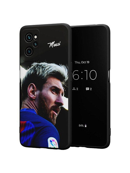 Силиконовый чехол для Realme 9i "Lionel Messi"