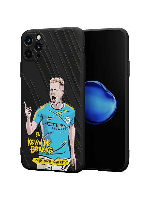 Силиконовый чехол для Apple iPhone 11 Pro Max "NOVEL: Kevin de Bruyne"