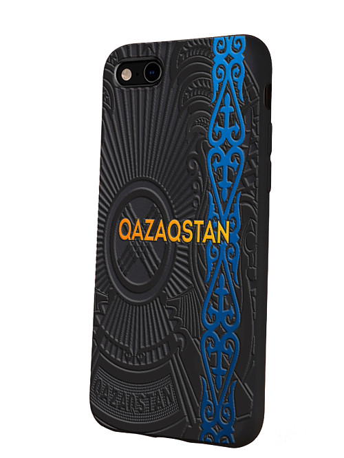 Силиконовый чехол для Apple iPhone 8 "Страна Казахстан"