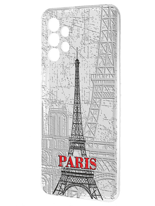 Силиконовый чехол для Samsung Galaxy A32 (4G) "Париж"