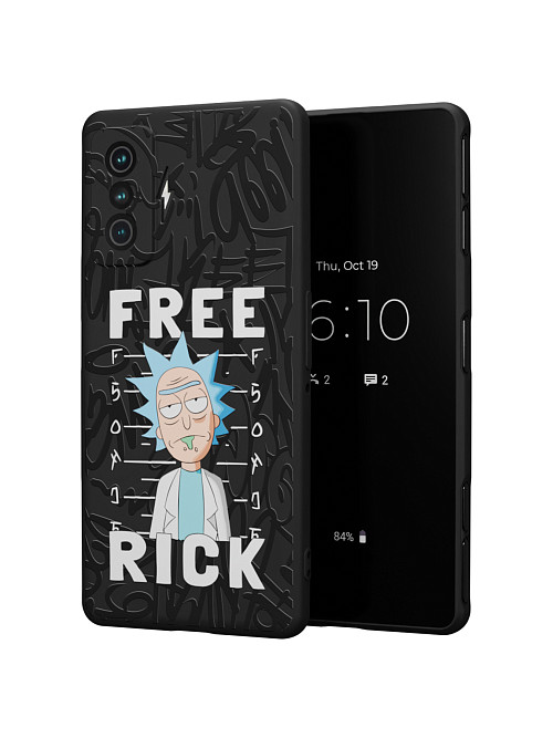 Силиконовый чехол для Poco F4 GT "NOVEL: Free Rick"