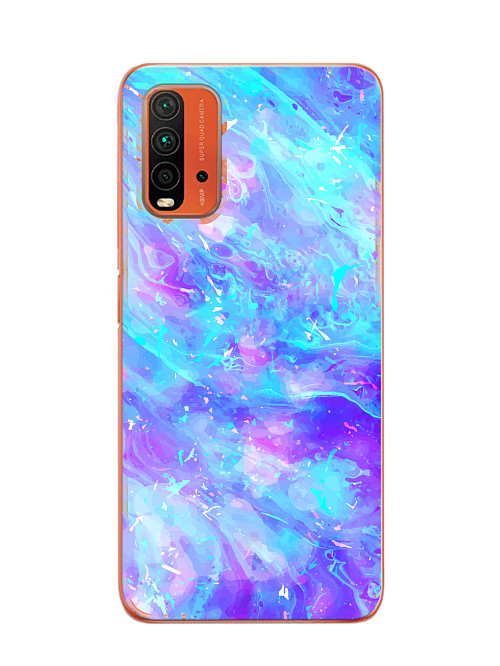 Силиконовый чехол для Xiaomi Redmi 9T "Космическая абстракия"