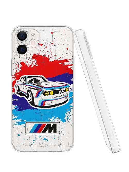 Силиконовый чехол для Apple iPhone 12 mini "BMW"