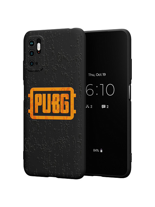 Силиконовый чехол для Poco M3 Pro "NOVEL: PUBG"