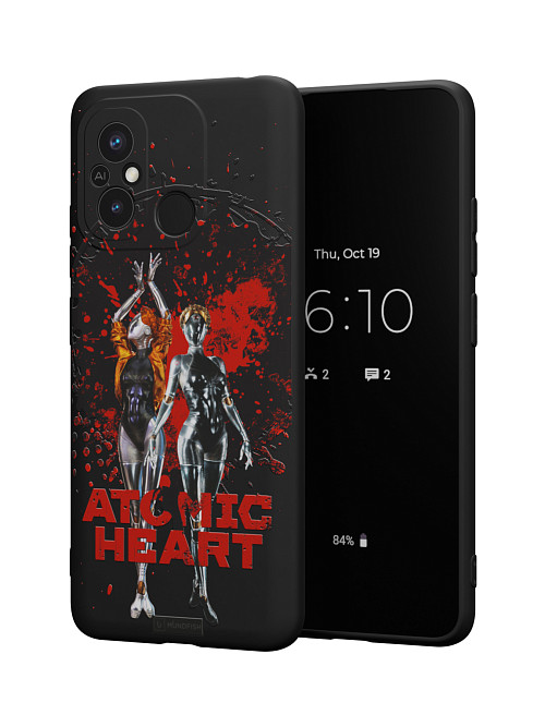 Силиконовый чехол для Xiaomi Redmi 12C "Atomic Heart: Близняшки"