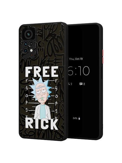 Противоударный чехол для Xiaomi Redmi Note 11 Pro (4G) "NOVEL: Free Rick"