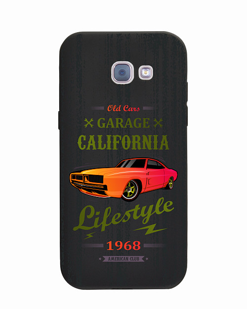 Силиконовый чехол для Samsung Galaxy A5 (2017) Musclecar California