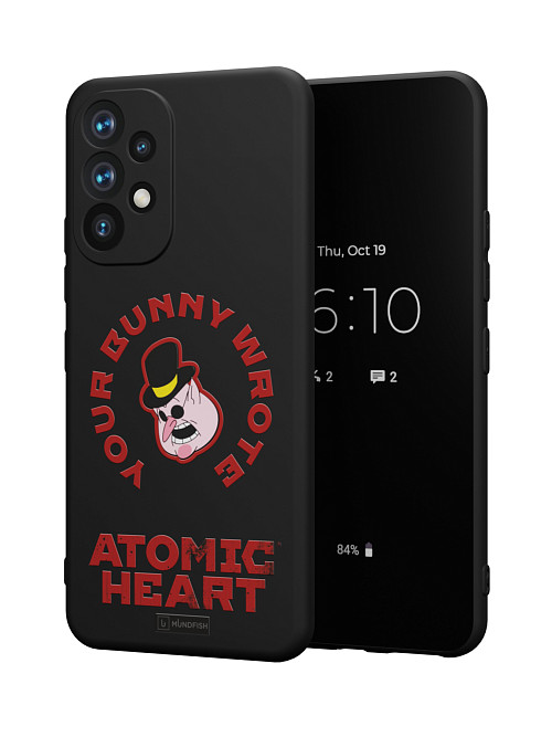 Силиконовый чехол для Samsung Galaxy A53 (5G) "Atomic Heart: Капиталист"