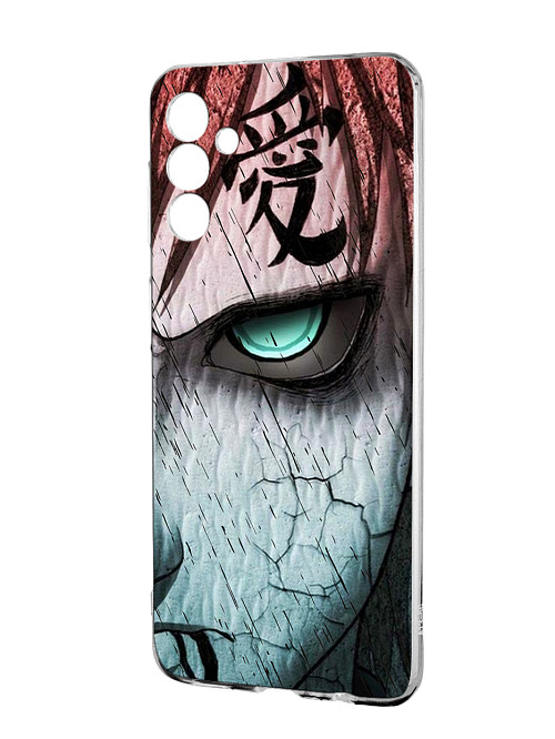 Силиконовый чехол для Samsung Galaxy A13 (4G) Naruto Shippuden - Gaara grimm face