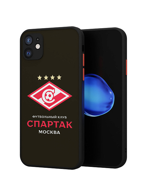 Противоударный чехол для Apple iPhone 11 "Спартак - чемпион"