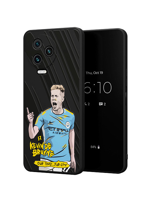 Силиконовый чехол для Infinix Note 12 Pro (4G) "NOVEL: Kevin de Bruyne"