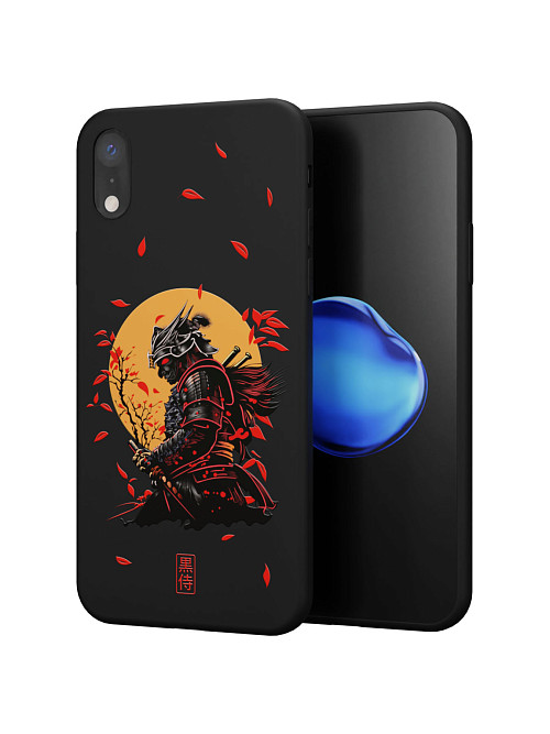 Силиконовый чехол для Apple iPhone Xr "Самурай"