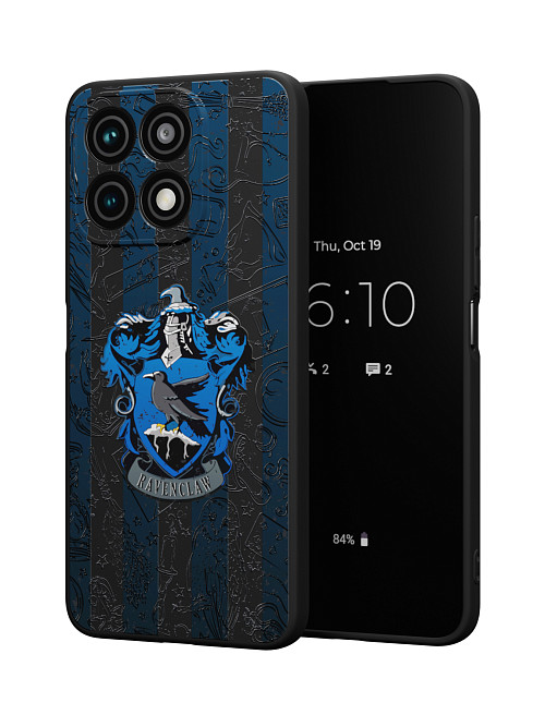 Силиконовый чехол для Honor X8a (4G) "NOVEL: Когтевран"