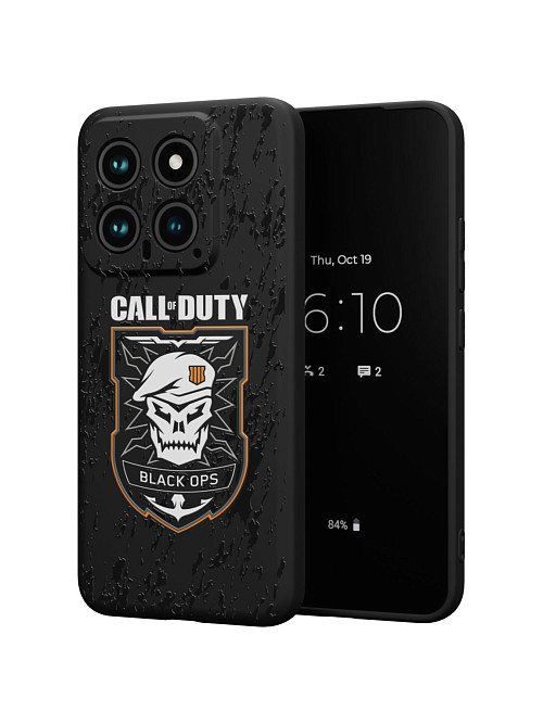 Силиконовый чехол для Xiaomi 14 "NOVEL: Call of Duty"