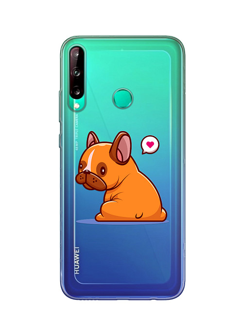 Силиконовый чехол для Huawei P40 Lite E Мечта собаки