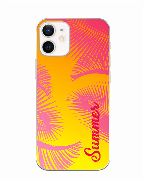 Силиконовый чехол для Apple iPhone 12 Mini Summer