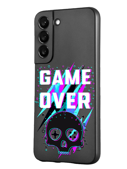 Силиконовый чехол для Samsung Galaxy S22 (5G) Game over