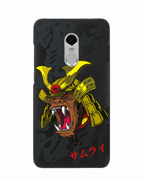 Силиконовый чехол для Xiaomi Redmi Note 4X Samurai Kong