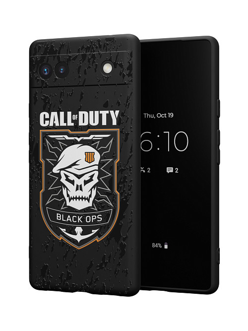 Силиконовый чехол для Google Pixel 6a "NOVEL: Call of Duty"